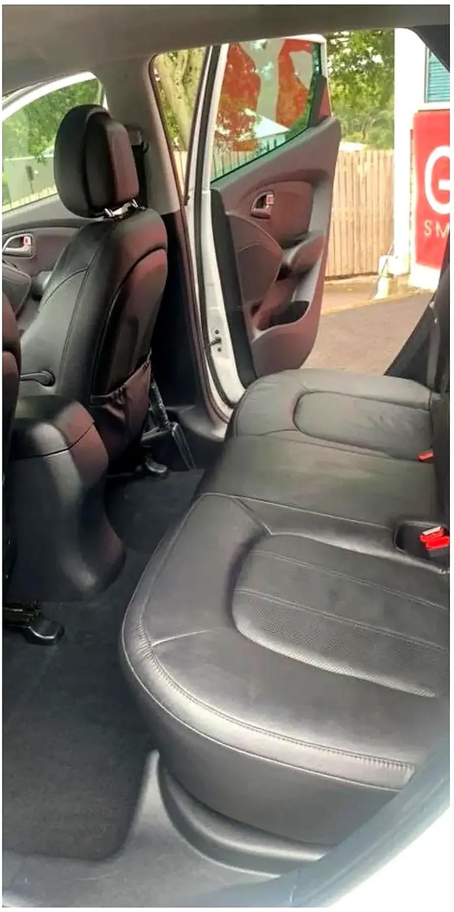 Vehicle interior after detailing